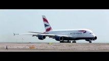 Man vs British Airways A380 - South African Rugby Player Bryan Habana Racing Against Airbus A380