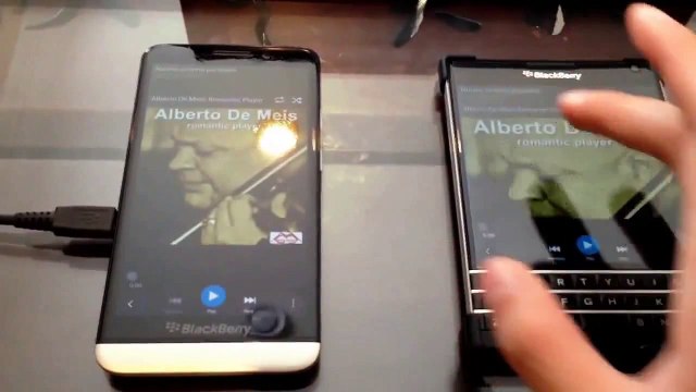 Blackberry Passport vs Blackberry Z30 Speakers test