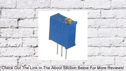 10K Ohm Through Hole 3296 Trim Pot Trimmer Potentiometer 5 Pcs Review