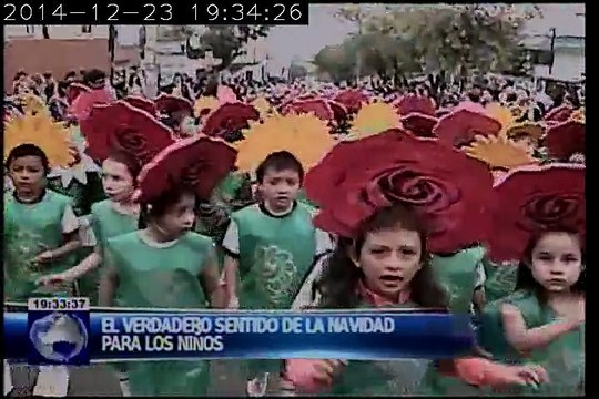 La navidad para los niños esta totalmente alejado de los regalos y de lo material
