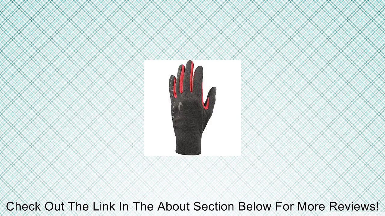 Nike Women's Thermal Running Gloves (Midnight Fog/Solar Red, sz Small) Review