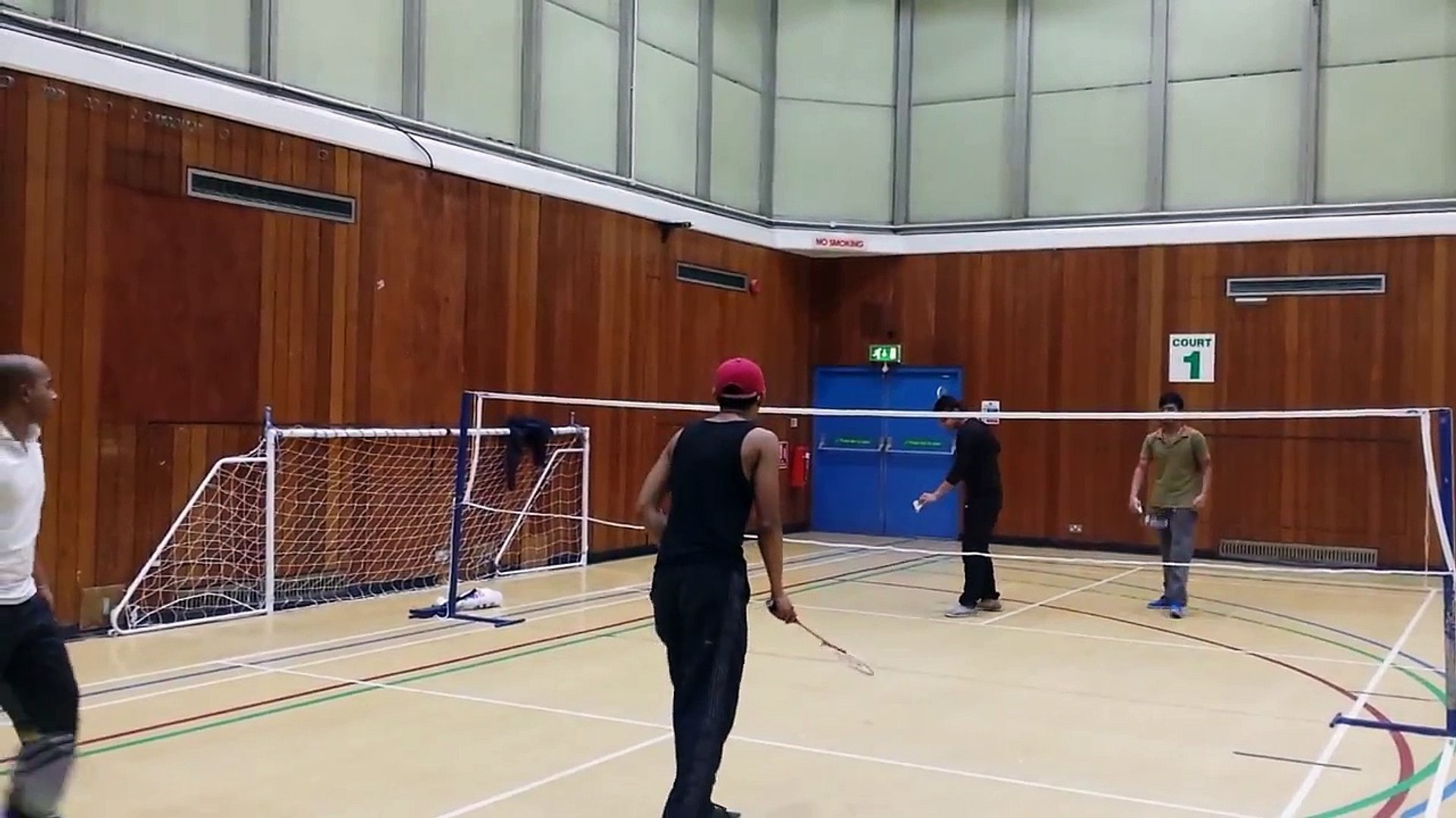 ⁣Playing Badminton 01