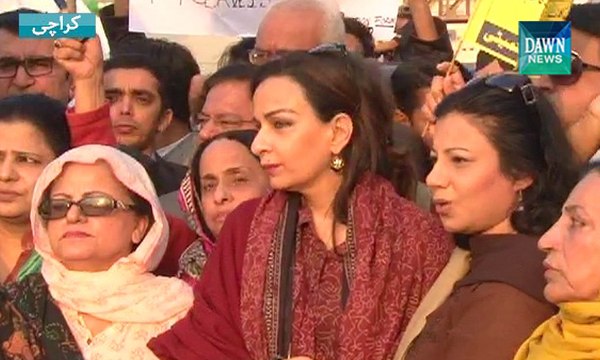 Civil society stage protest in different cities against Peshawar attack