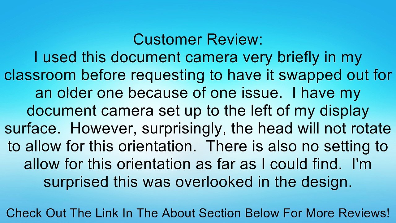 AVerVision M70 Interactive Visualizer Review