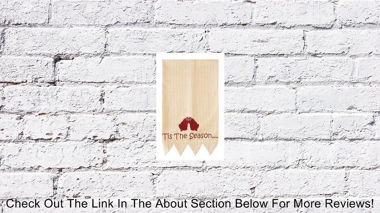 Home for the Holidays Holiday Christmas Tea Towels "Tis the Season" (set of 2) Review