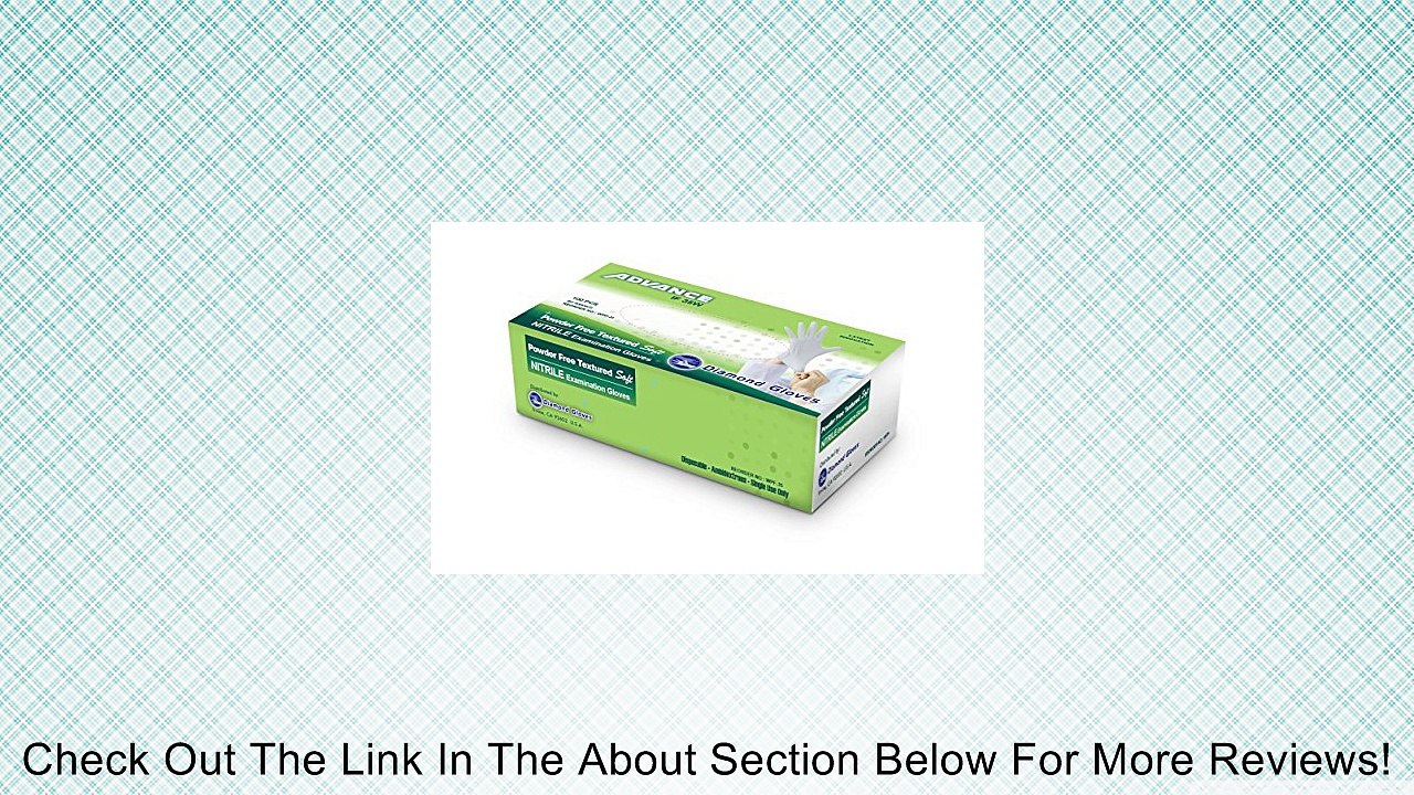White Nitrile Examination Powder Free Gloves (Medical), (Latex Free) (CE, FDA) (Maximum Protection) Review