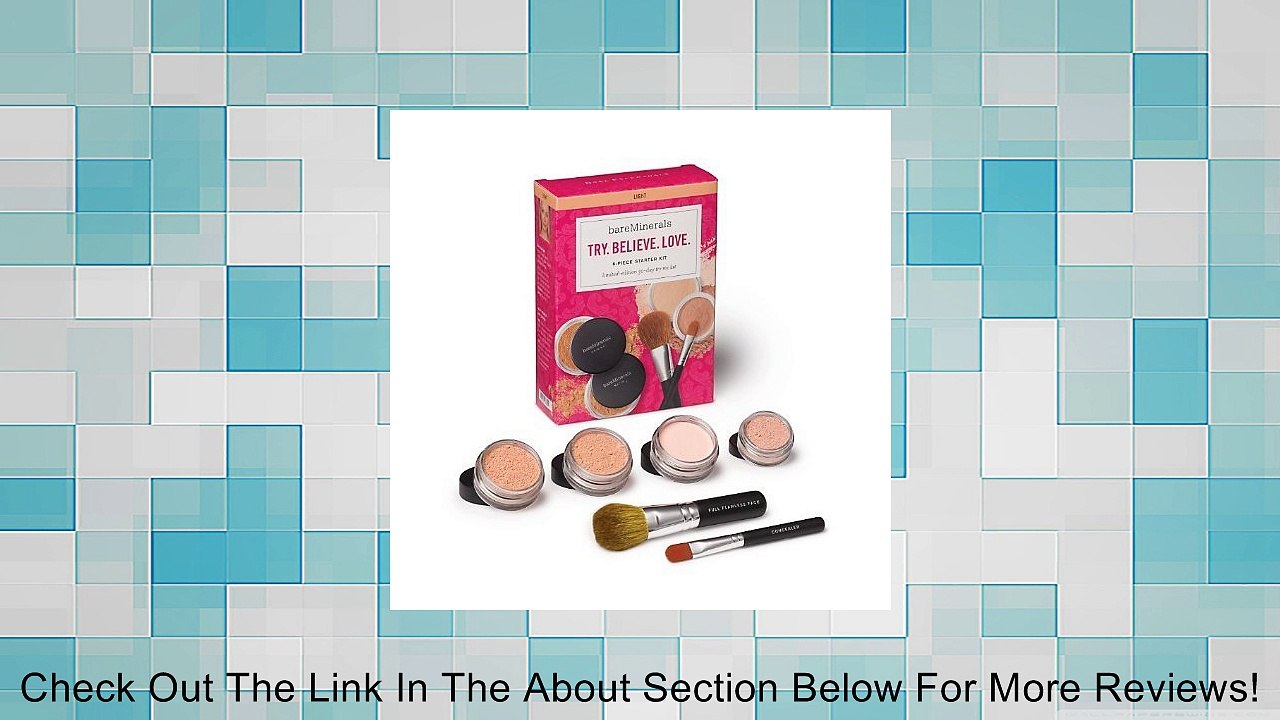 BareMinerals Try. Believe. Love. Kit Light Review