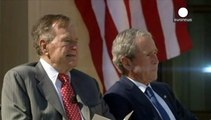 Etats-Unis : George H W Bush hospitalisé pour insuffisance respiratoire