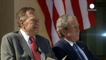 George Bush pai hospitalizado