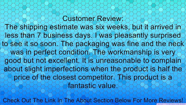 Replacement Maple Neck Fingerboard for Fender Strat Stratocaster Electric Guitar Review