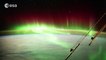 Timelapse de la terre vue depuis la station spatiale ISS  aurores boréales, voie lactée, étoiles, nuages, villes illuminées : MAGIQUE!