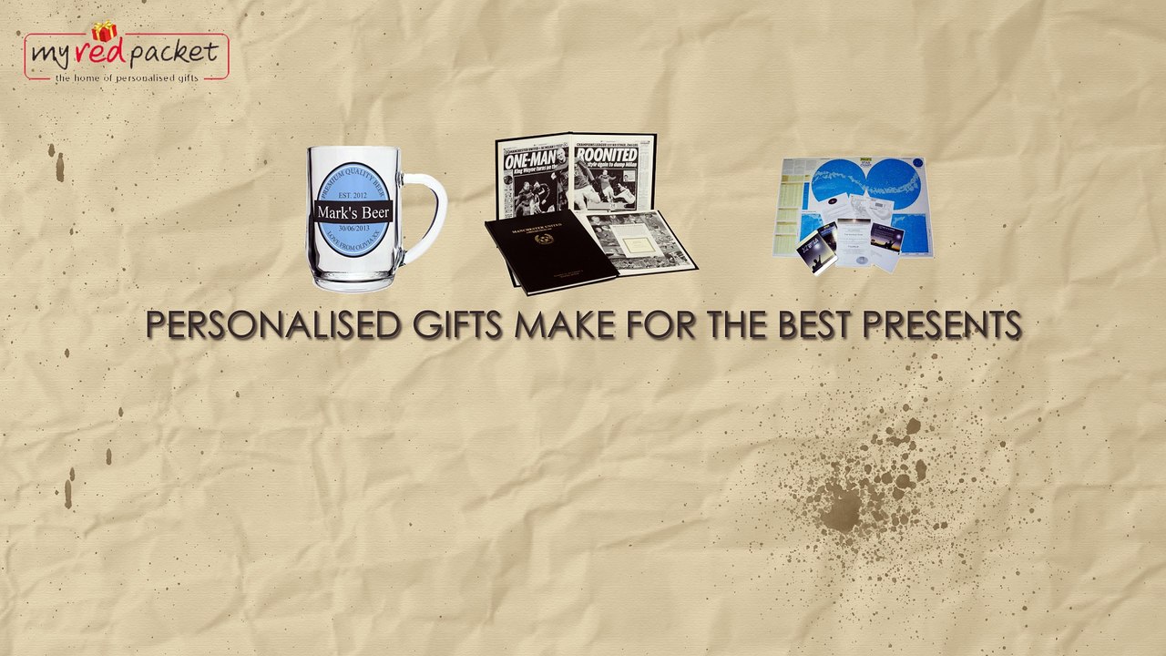 Personalised Gifts Make for the best presents - MyRedPacket