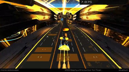 Audiosurf 2 Sephyx Encounter for Fear (Skin Stadium) (Mono Sideswipe Modus)