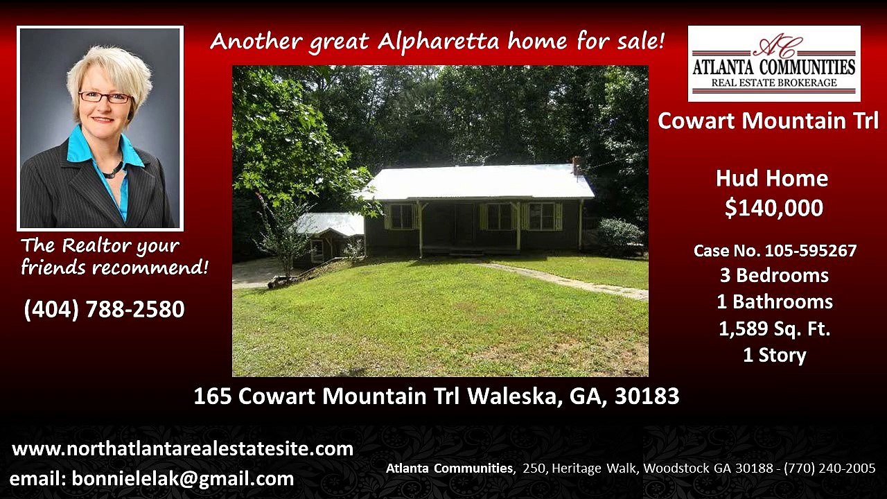 Cowart Mountain Trl HUD Homes for Sale  (404) 788-2580  Cowart Mountain Trl Hud Home for Sale Waleska GA
