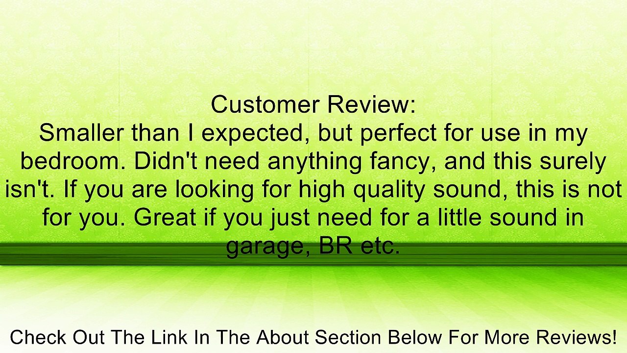 Coby CXCD275SVR Portable CD Player with AM/FM Stereo Tuner (Silver) (Discontinued by manufacturer) Review