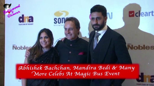 Abhishek Bachchan, Mandira Bedi & Many More Celebs At Magic Bus Event