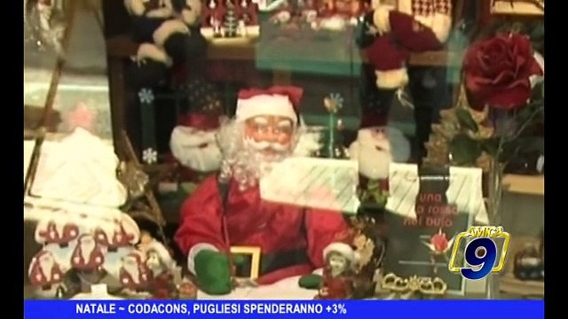 NATALE 2014 | Codacons, i pugliesi spenderanno +3%