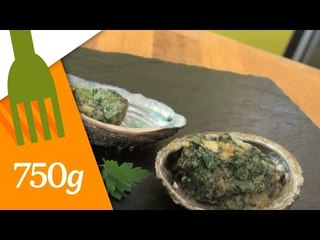 Recette des Ormeaux en persillade - 750 Grammes