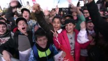 Barcelona World Race: els nens de les escoles amb els skippers