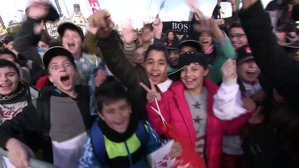 Barcelona World Race: los niños de las escuelas con los skippers