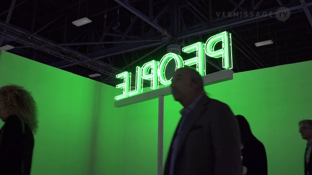 Martin Creed: Work No. 2070: PEOPLE at Art Basel Miami Beach 2014