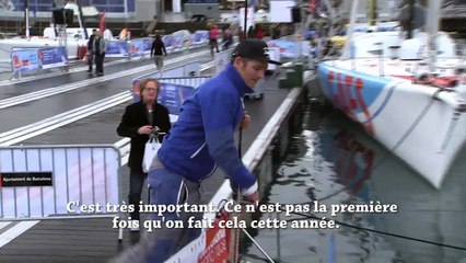 Barcelona World Race - Contrôles de sécurité (Francais)