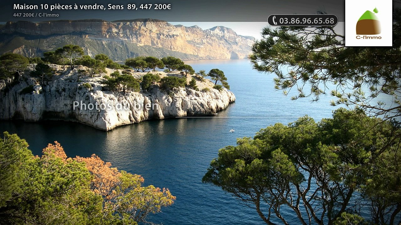 Maison 10 pièces à vendre, Sens  89, 447 200€