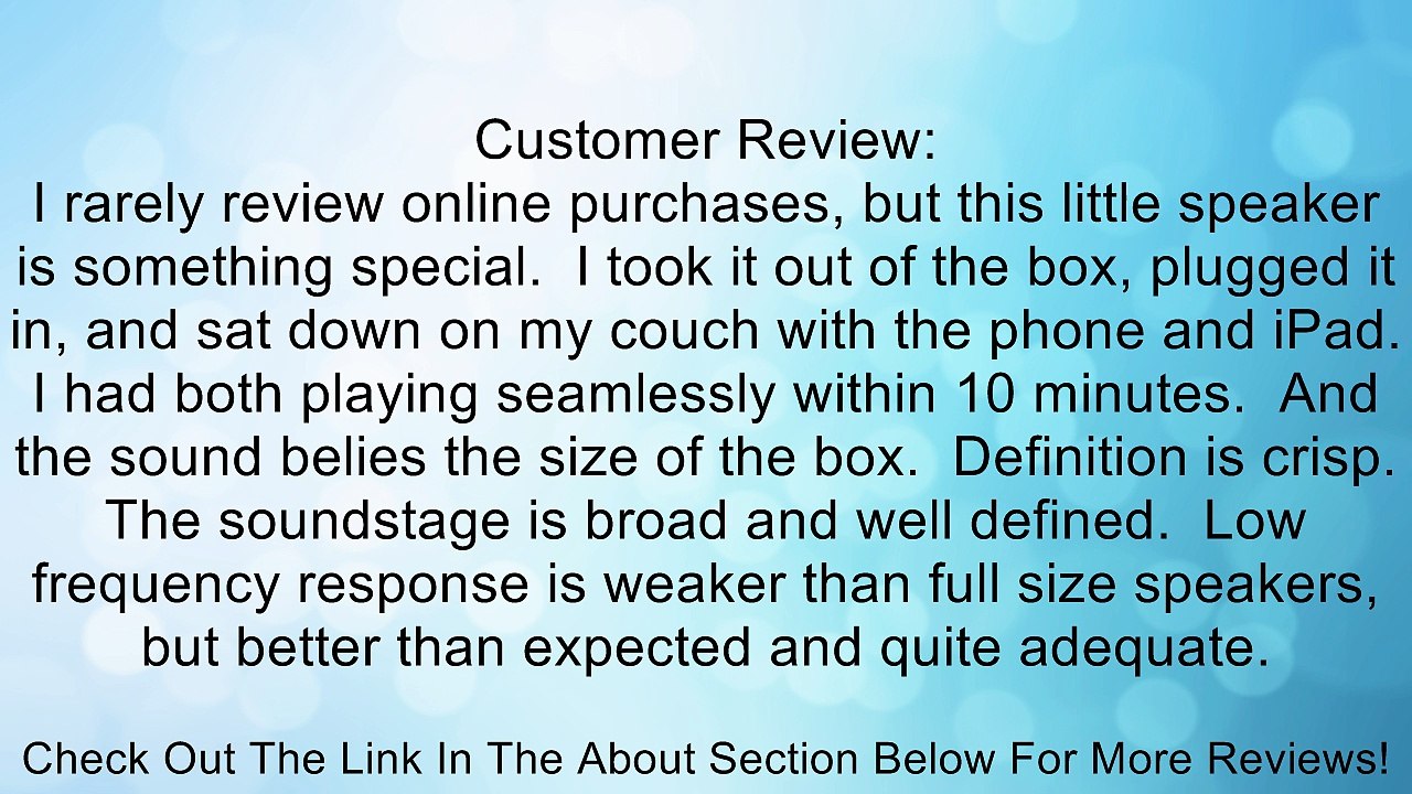 Boston Acoustics MC200Air Wireless Speaker System for AirPlay (Gloss Black) (Discontinued by Manufacturer) Review