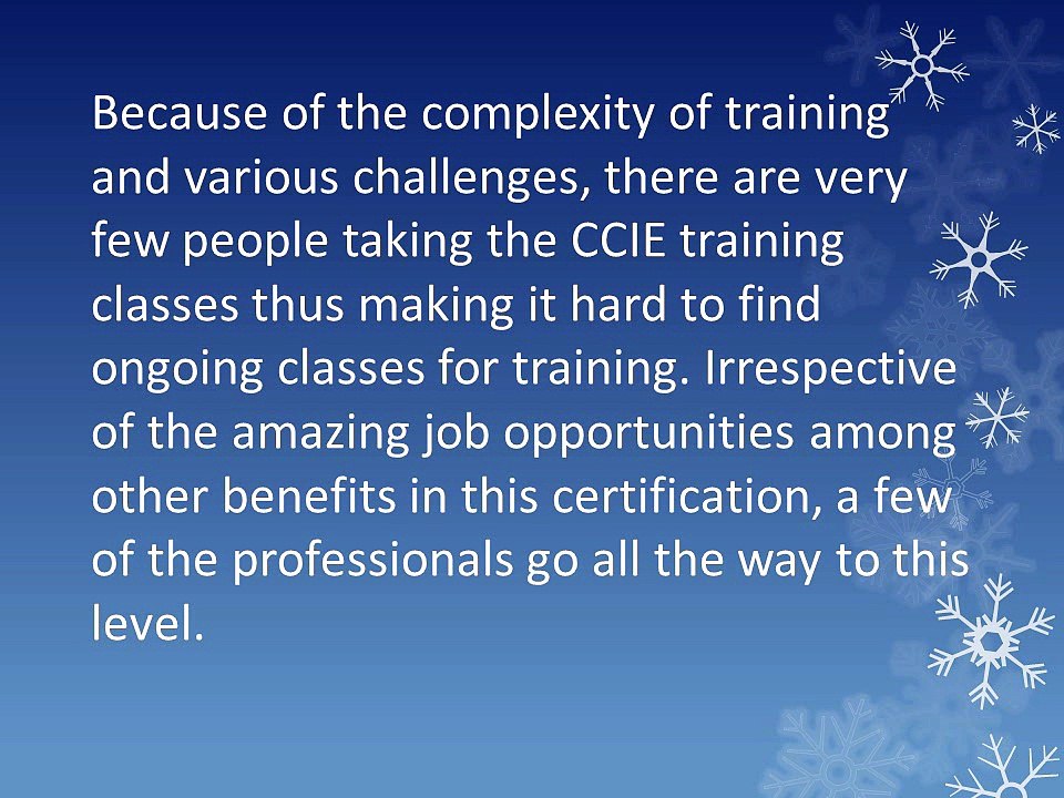 Finding the Right CCIE Training