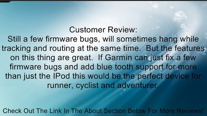 Garmin  Fenix Hiking GPS Watch with Exclusive Tracback Feature Review