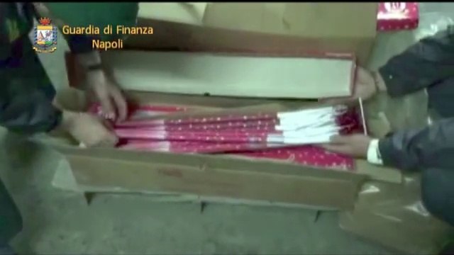 Napoli - sequestrata oltre una tonnellata botti di capodanno illegali