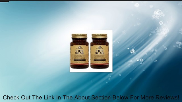 Solgar 5-HTP 100 mg Multipack 90 Vegetable Capsules Review