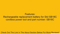 Maximalpower PTB SKIL 18B 18-Volt Power Tool Replacement Slide Pack Battery for Skil SB18C Cordless Tool Review