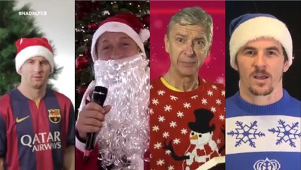 Download Video: Les footballeurs vous souhaitent de joyeuses fêtes