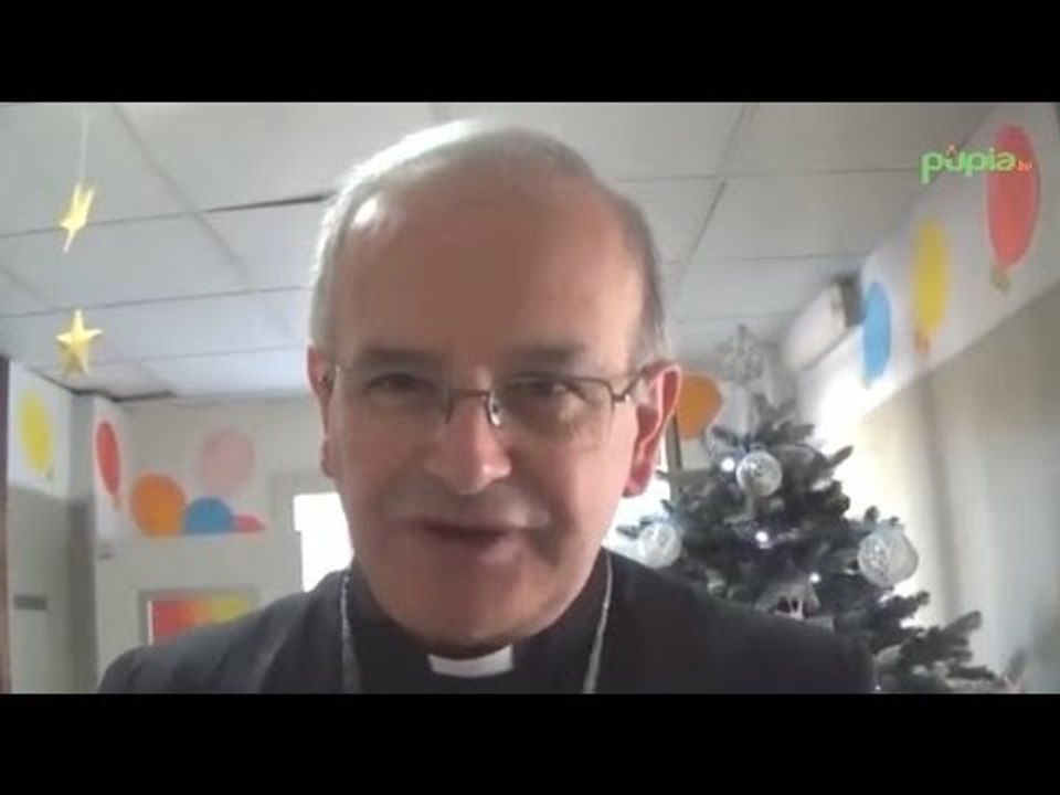 Aversa (CE) - Natale 2014, gli auguri del vescovo Angelo Spinillo (24.12.14)