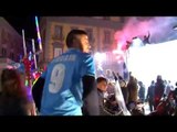 Napoli - La festa per la Supercoppa vinta contro la Juve (22.12.14)