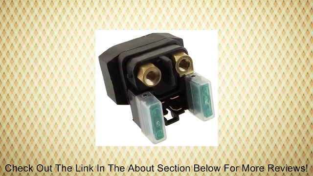 Starter Solenoid Yamaha YXR450 YXR660 Rhino 450 660 4BH-81940-00-00 Review