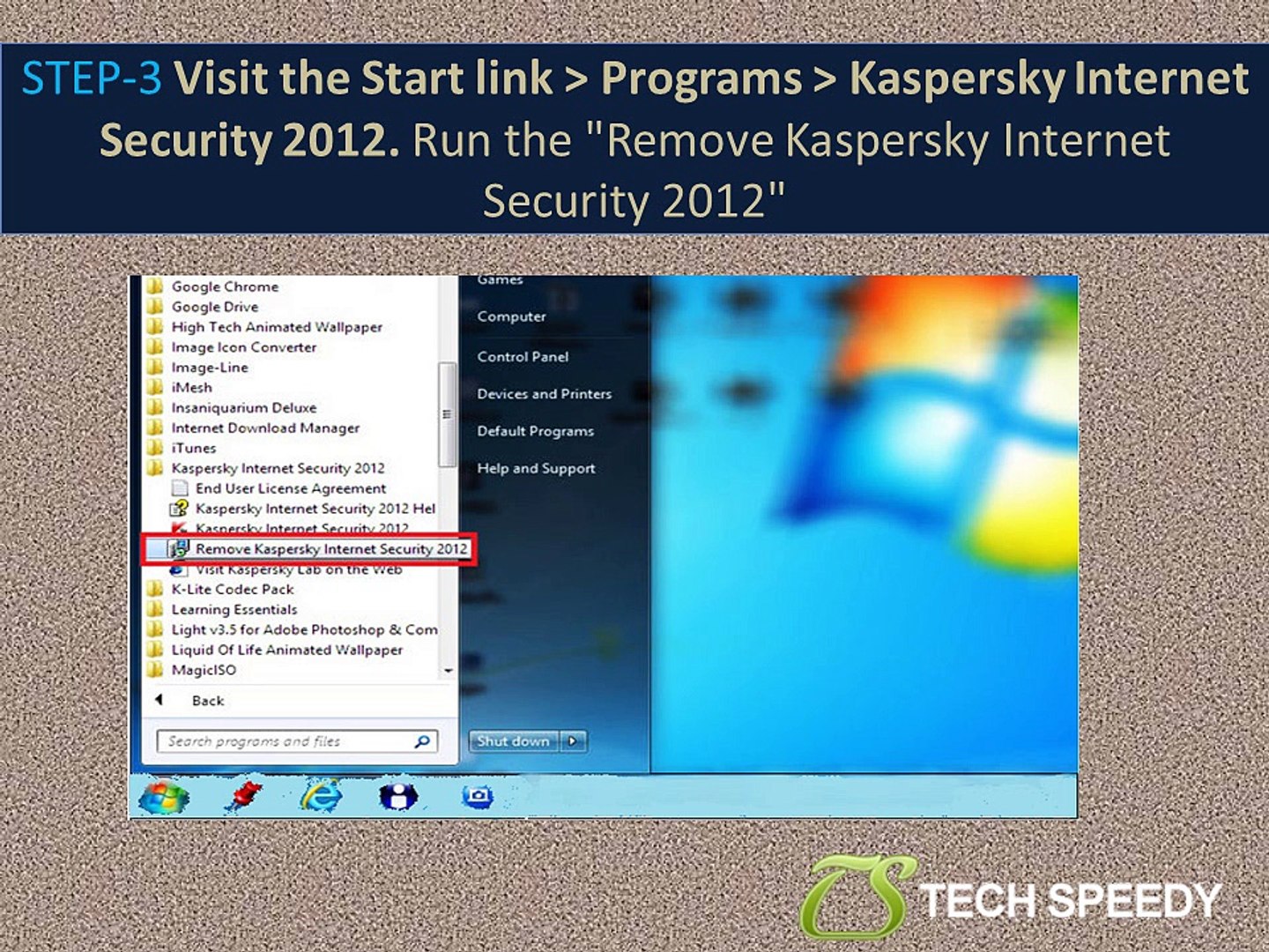 ⁣HOW TO UNINSTALL KASPERSKY INTERNET SECURITY