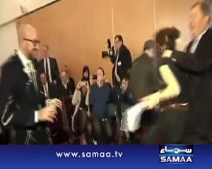 Belgium PM attacked with Mayo and Fries