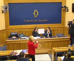 Roma - Decreto salva Taranto - Conferenza stampa di Pino Pisicchio (23.12.14)