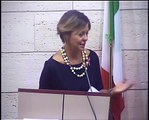 Roma - Lorenzin alla Conferenza 'La salute della donna un approccio life course' (23.12.14)