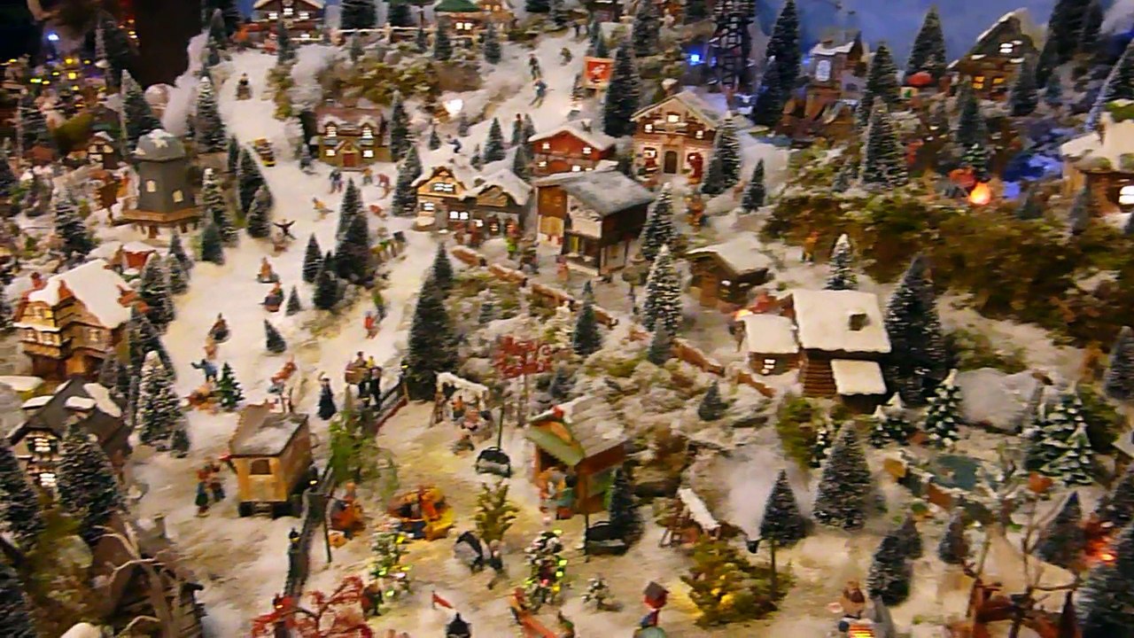 Samson-et-dalila Village de Noel 2014 Luville et Lemax (Une autre vidéo plus détaillée, arrive..)