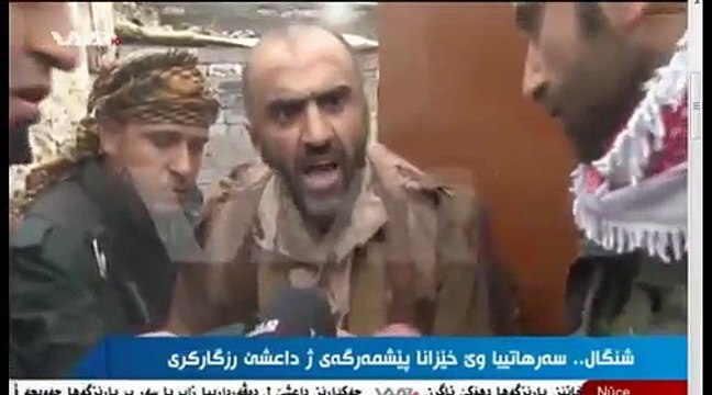 Hovîtî û wehşeta daişê ya li ser malbateke Êzidî li Şingalê derket holê! Pêşmerge ew rizgar kirin. 24ê 12an.