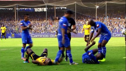 Bolanos' terrible tackle on his brother