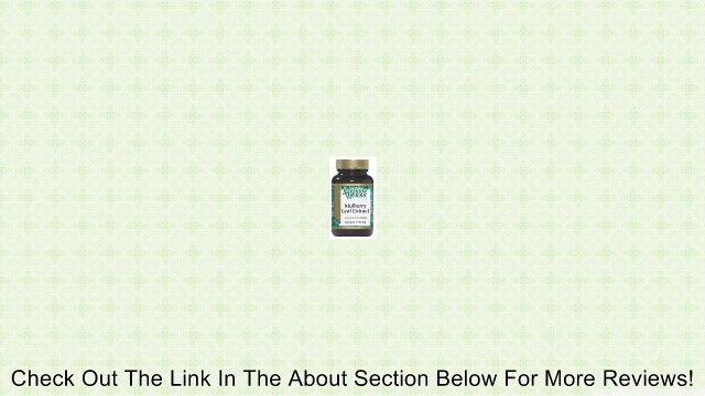 Mulberry Leaf Extract 500 mg 60 Caps Review