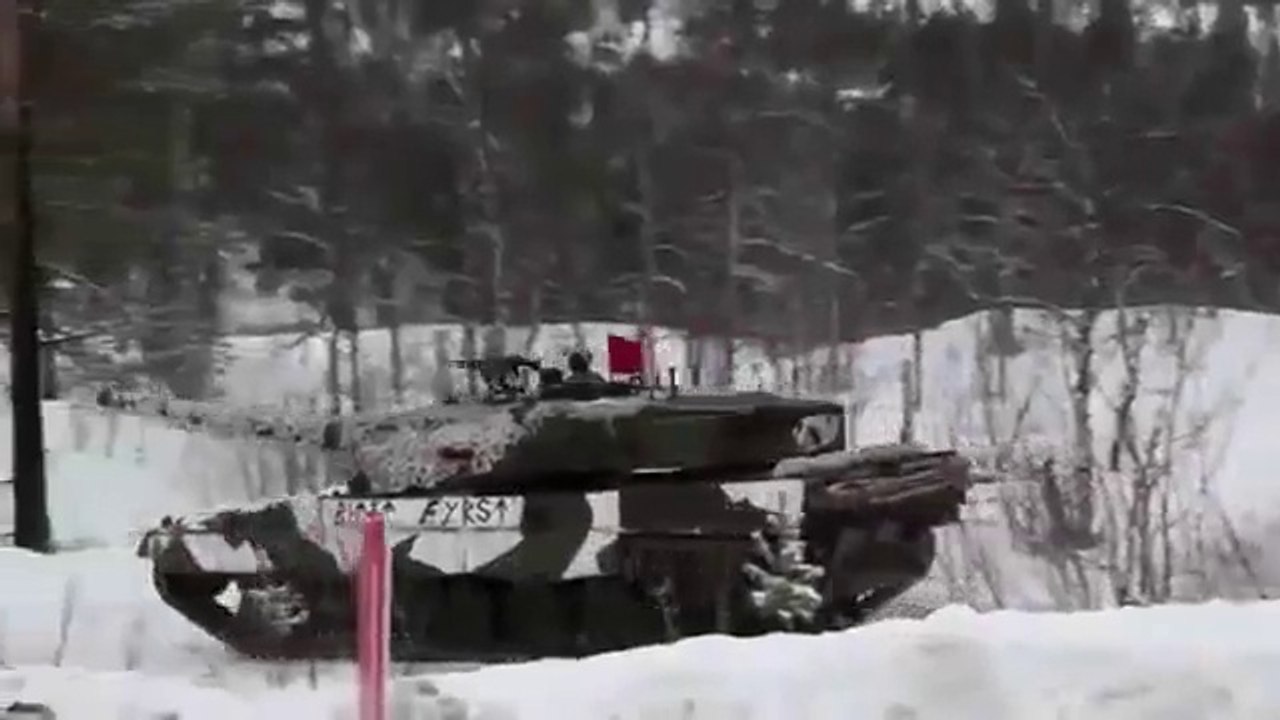 Norwegian Army Leopard 2A4 tank