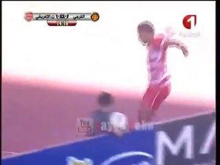 Djabou marque de la tête contre l'ES Tunis