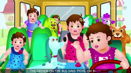 Wheels On The Bus - Popular Nursery Rhymes Collection for Children - ChuChu TV Rhymes Zone
