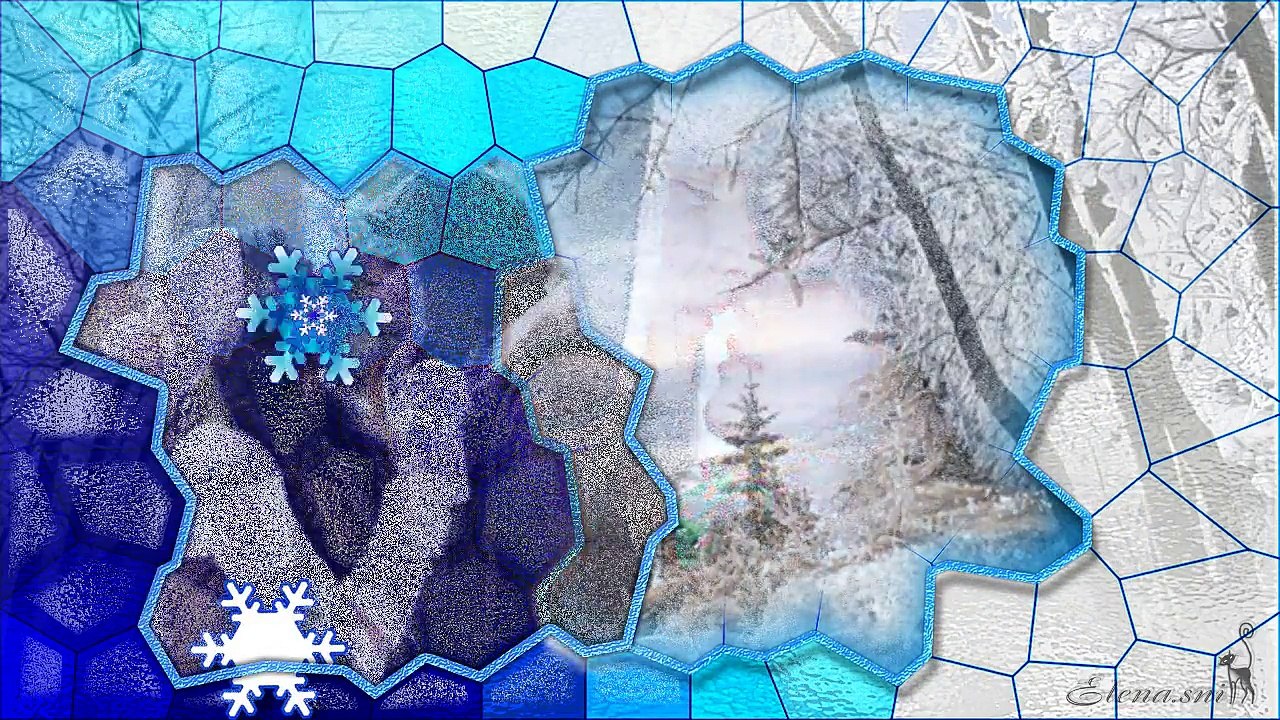 "White winter" / "Белая зима" Project and styles Proshow Produser