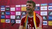 Müller volta a ser criança no treino do Bayern de Munique